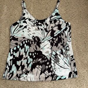 White House Black Market Black Reversible Camisole size medium (400)